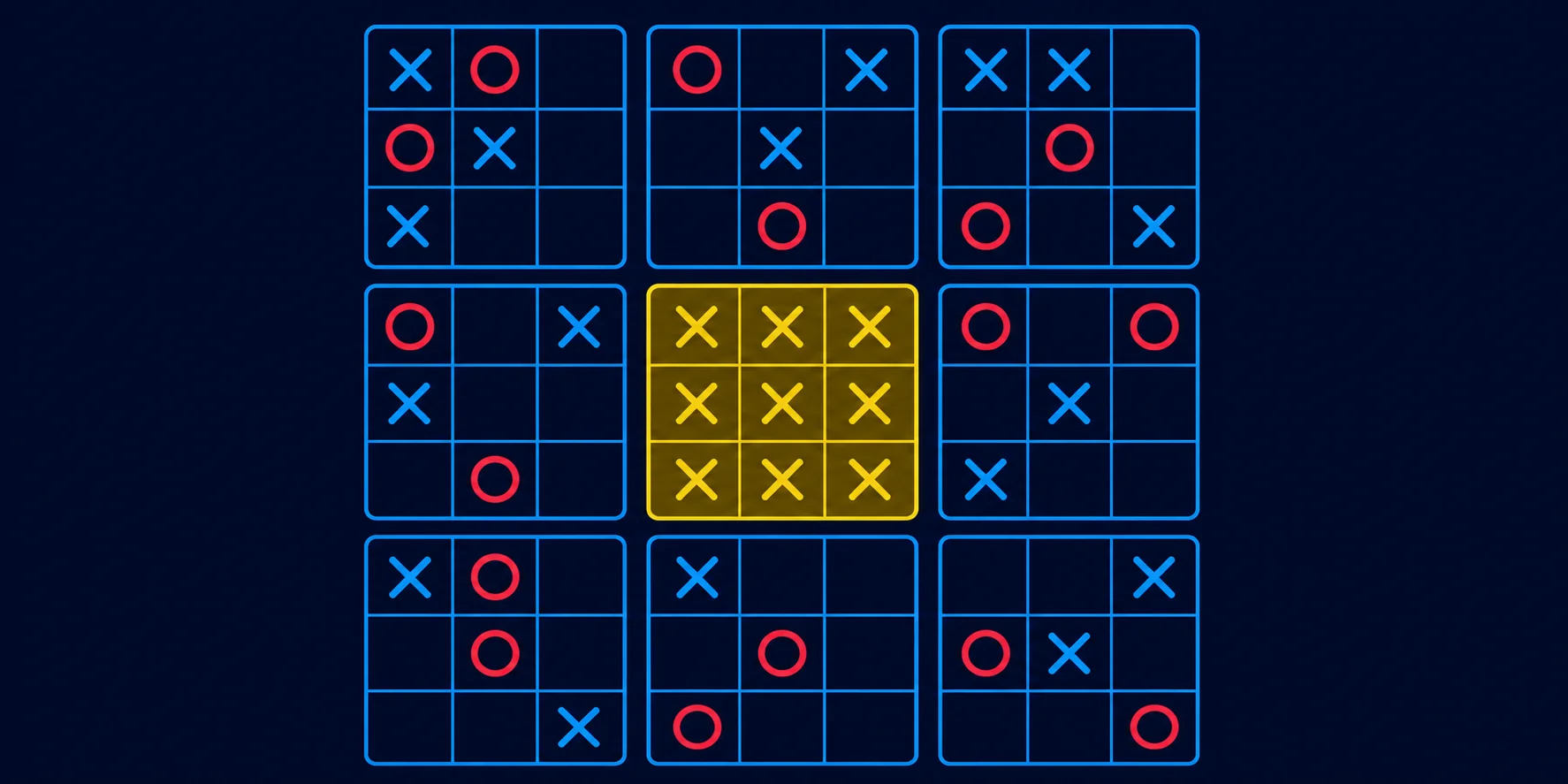Mega Tic Tac Toe