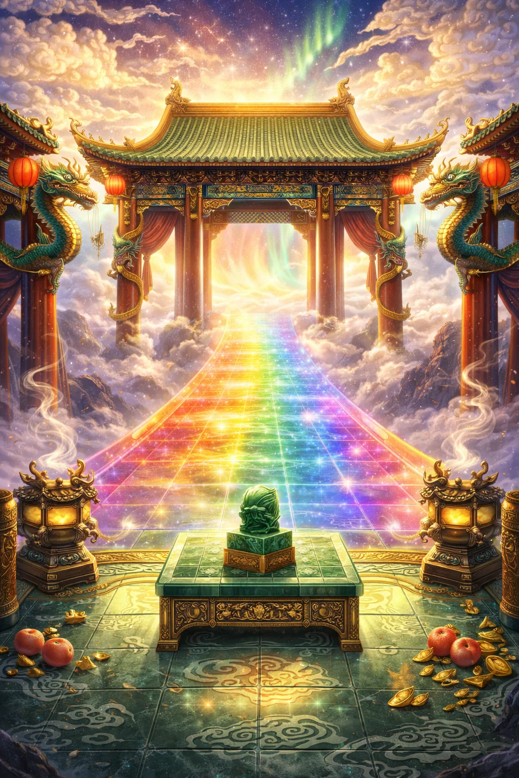 Reversi in the Jade Court themed world